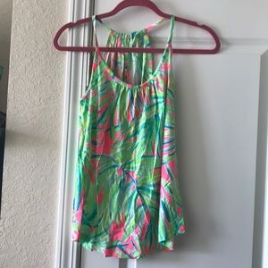 Lilly Pulitzer racer back tank